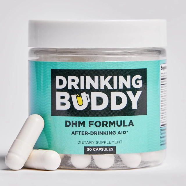 DRINKING BUDDY - Drinking Buddy After-Drinking Aid DHM Formula 30 Capsulas - The Red Vitamin MX - Suplementos Alimenticios - {{ shop.shopifyCountryName }}