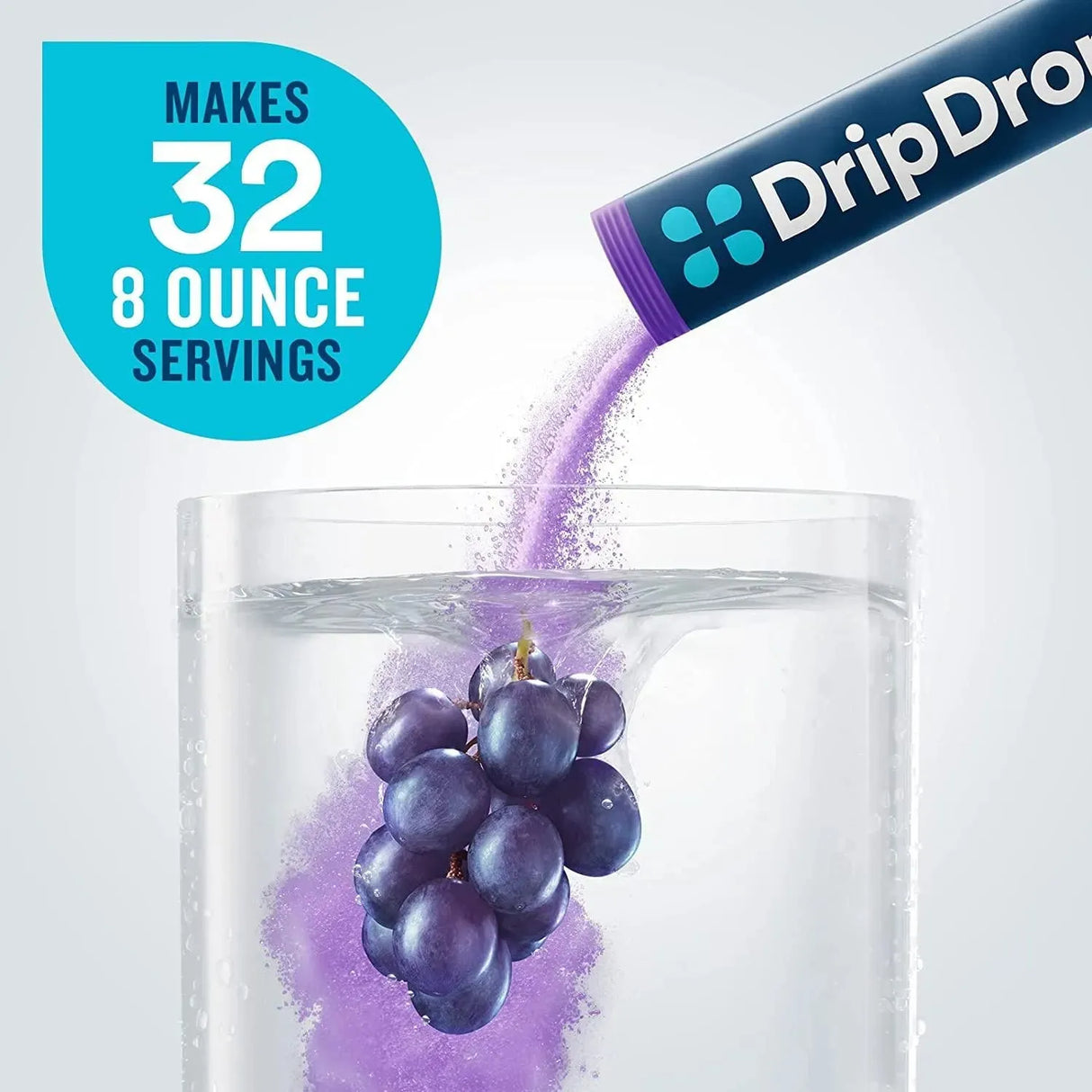 DRIPDROP - DripDrop Hydration Electrolyte Powder Packets 32 Paquetes - The Red Vitamin MX - Suplementos Alimenticios - {{ shop.shopifyCountryName }}