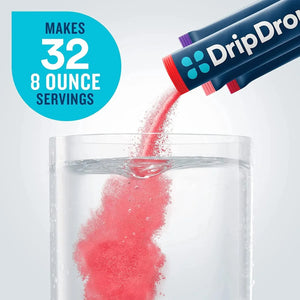 DRIPDROP - DripDrop Hydration Electrolyte Powder Packets 32 Paquetes - The Red Vitamin MX - Suplementos Alimenticios - {{ shop.shopifyCountryName }}