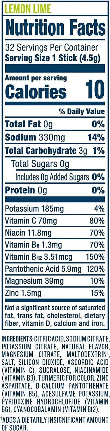 DRIPDROP - DripDrop Hydration Zero Sugar Electrolyte Powder Packets Keto 32 Paquetes - The Red Vitamin MX - Suplementos Alimenticios - {{ shop.shopifyCountryName }}