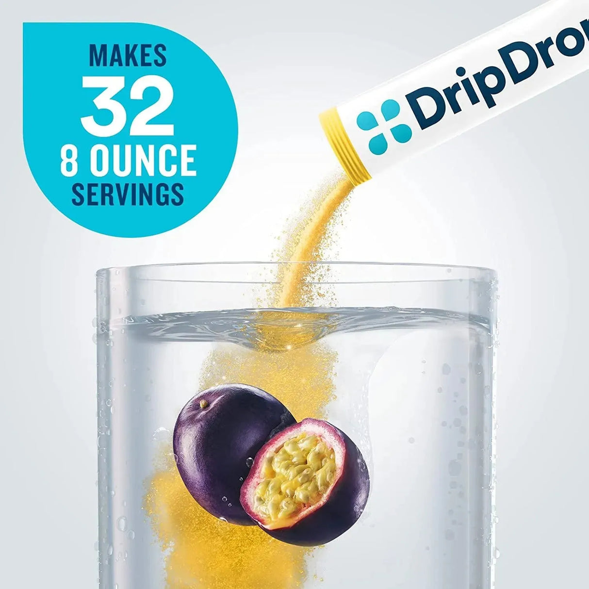 DRIPDROP - DripDrop Hydration Zero Sugar Electrolyte Powder Packets Keto 32 Paquetes - The Red Vitamin MX - Suplementos Alimenticios - {{ shop.shopifyCountryName }}