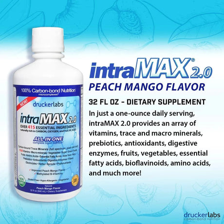 DRUCKER LABS - Drucker Labs IntraMAX 2.0 Liquid Multivitamin 32Oz. - The Red Vitamin MX - Suplementos Alimenticios - {{ shop.shopifyCountryName }}