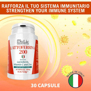 DULAC - Dulac Lactoferrin 150Mg. 30 Capsulas - The Red Vitamin MX - Suplementos Alimenticios - {{ shop.shopifyCountryName }}