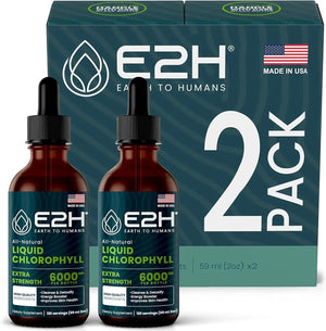 E2H - E2H Chlorophyll Liquid Drops 59Ml. 2 Pack - The Red Vitamin MX - Suplementos Alimenticios - {{ shop.shopifyCountryName }}