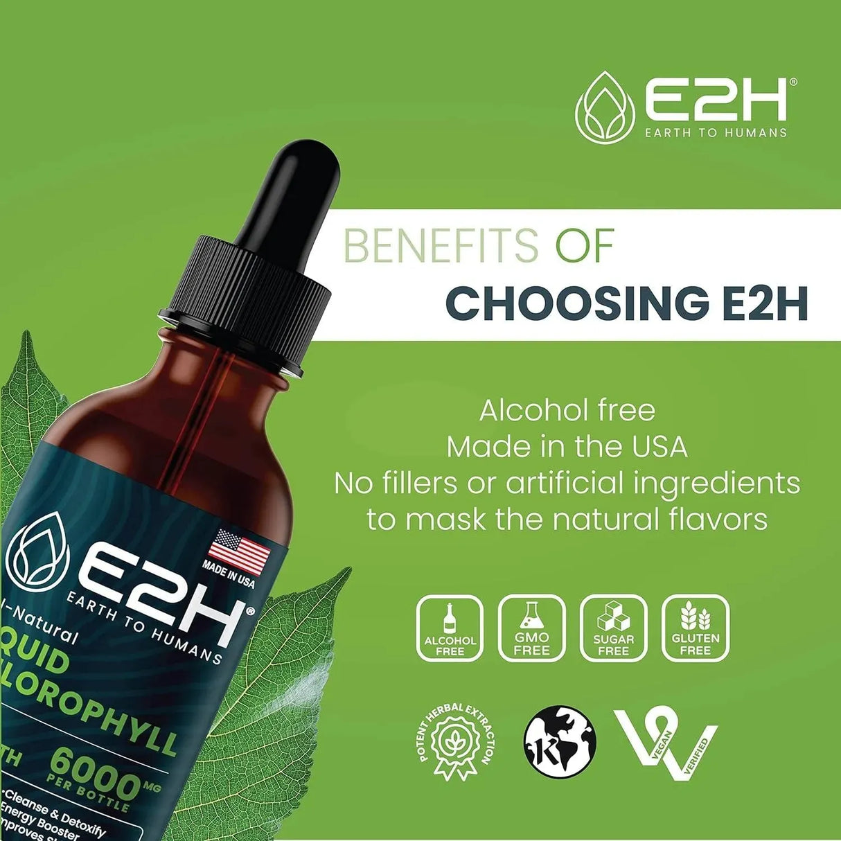 E2H - E2H Chlorophyll Liquid Drops 59Ml. 2 Pack - The Red Vitamin MX - Suplementos Alimenticios - {{ shop.shopifyCountryName }}