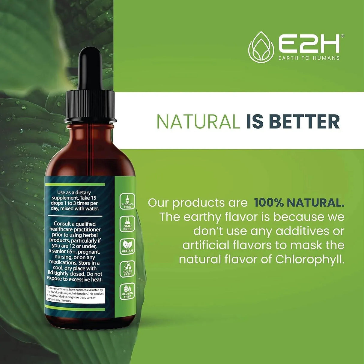 E2H - E2H Chlorophyll Liquid Drops 59Ml. - The Red Vitamin MX - Suplementos Alimenticios - {{ shop.shopifyCountryName }}