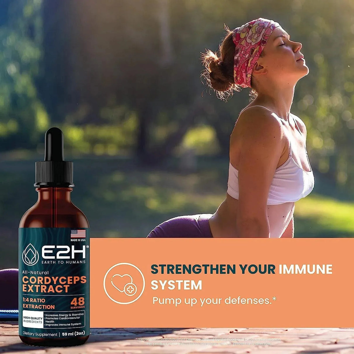 E2H - E2H Cordyceps Mushroom Extract 2 Fl. Oz. - The Red Vitamin MX - Suplementos Alimenticios - {{ shop.shopifyCountryName }}