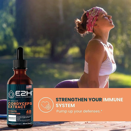 E2H - E2H Cordyceps Mushroom Extract 2 Fl. Oz. - The Red Vitamin MX - Suplementos Alimenticios - {{ shop.shopifyCountryName }}
