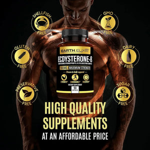 EARTH ELIXIR - Earth Elixir Ecdysterone 940Mg. 90 Capsulas - The Red Vitamin MX - Suplementos Alimenticios - {{ shop.shopifyCountryName }}