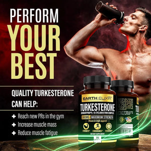 EARTH ELIXIR - Earth Elixir Turkesterone 840Mg. 90 Capsulas - The Red Vitamin MX - Suplementos Alimenticios - {{ shop.shopifyCountryName }}