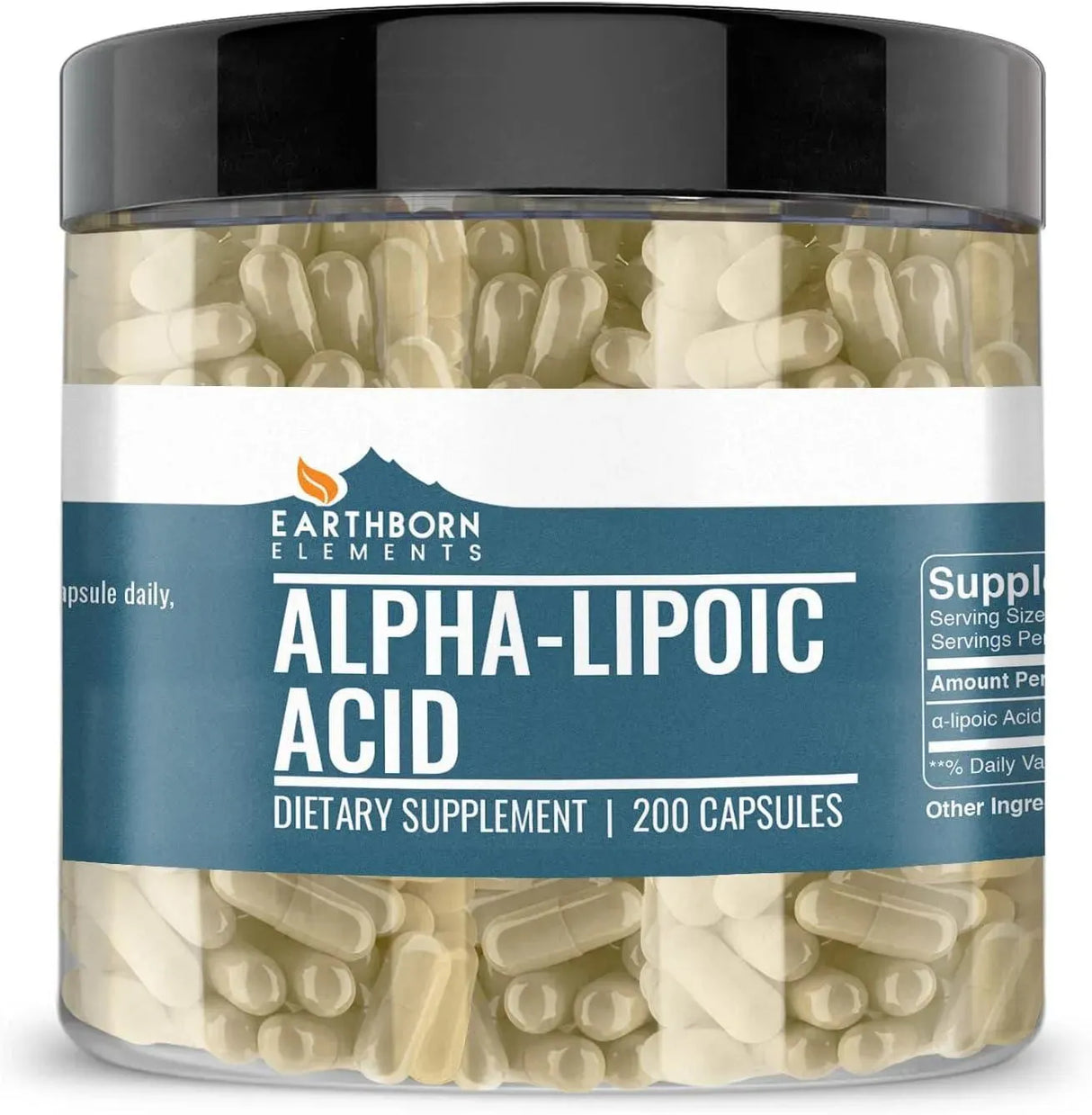 EARTHBORN ELEMENTS - Earthborn Elements Alpha-Lipoic Acid 200 Capsulas - The Red Vitamin MX - Suplementos Alimenticios - {{ shop.shopifyCountryName }}