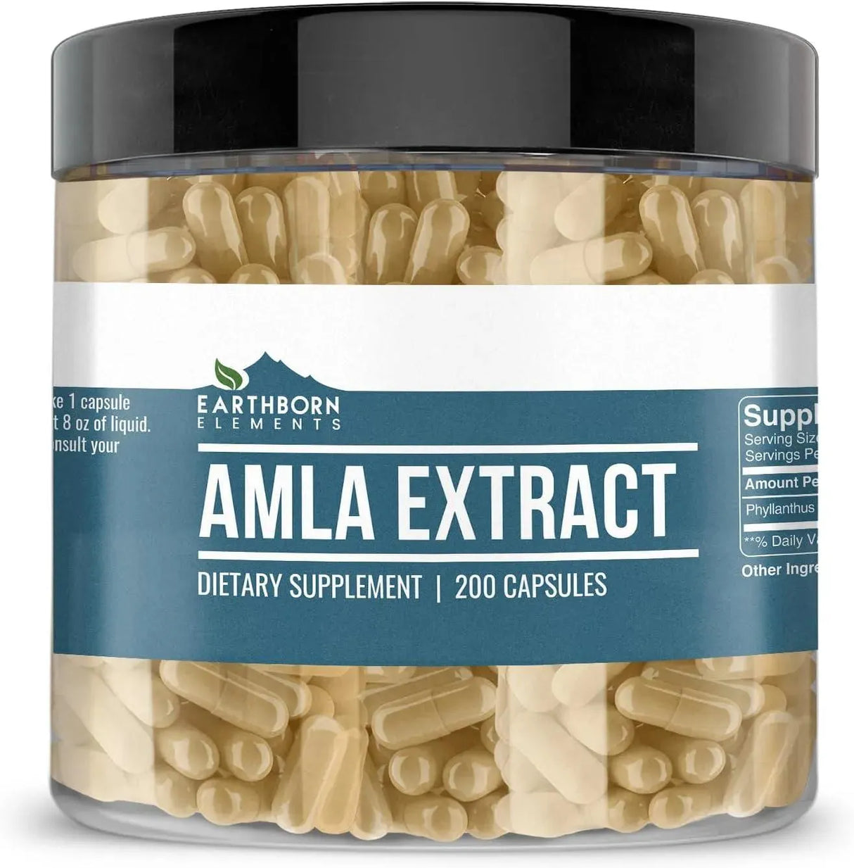 EARTHBORN ELEMENTS - Earthborn Elements Amla Extract 200 Capsulas - The Red Vitamin MX - Suplementos Alimenticios - {{ shop.shopifyCountryName }}