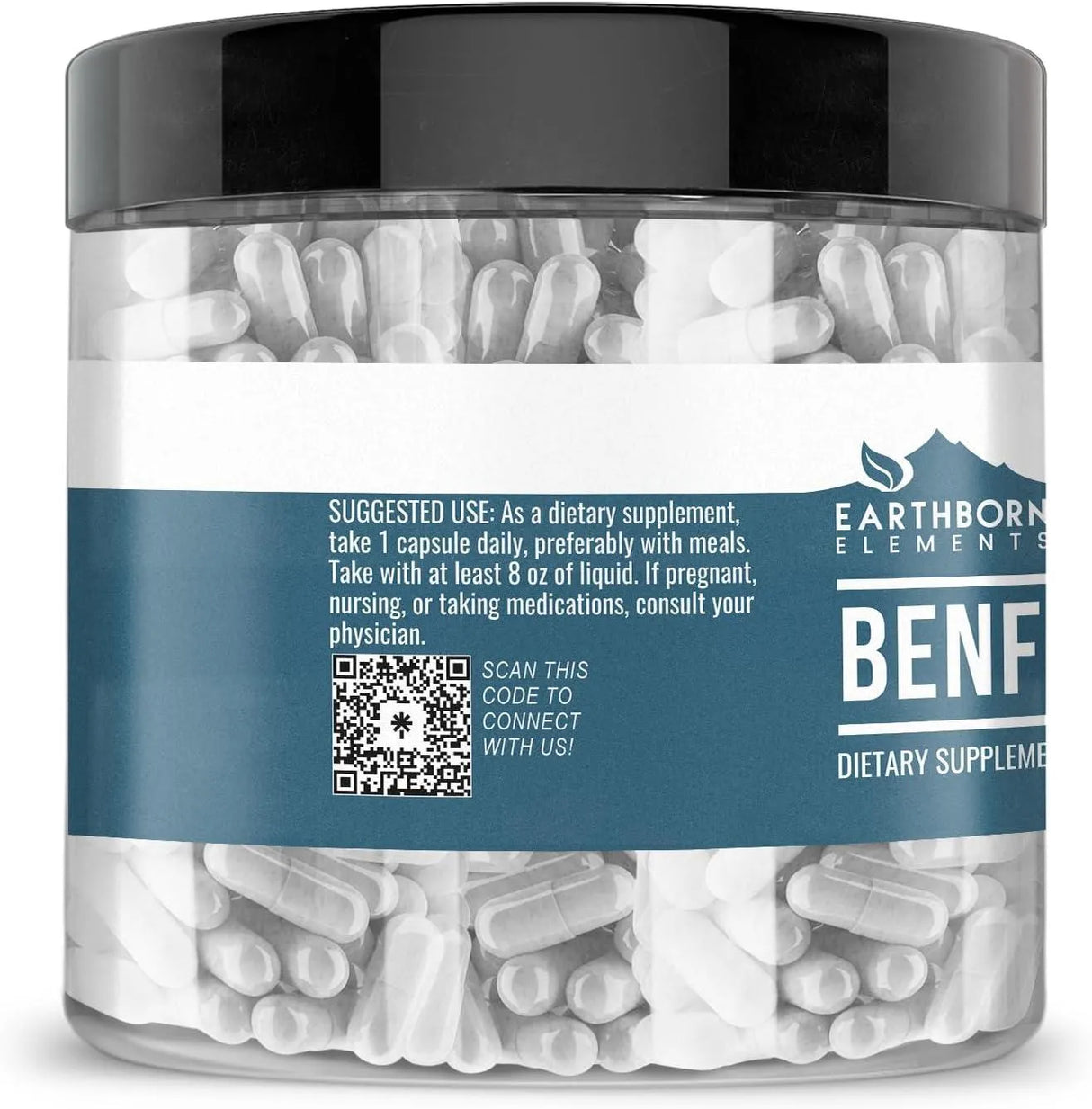 EARTHBORN ELEMENTS - Earthborn Elements Benfotiamine 200 Capsulas - The Red Vitamin MX - Suplementos Alimenticios - {{ shop.shopifyCountryName }}