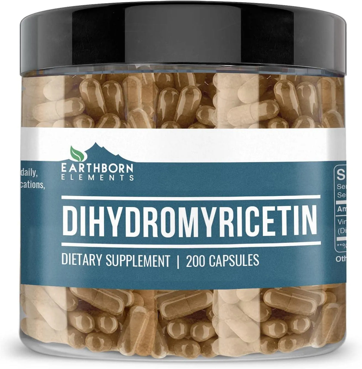 EARTHBORN ELEMENTS - Earthborn Elements DHM Dihydromyricetin 200 Capsulas - The Red Vitamin MX - Suplementos Alimenticios - {{ shop.shopifyCountryName }}