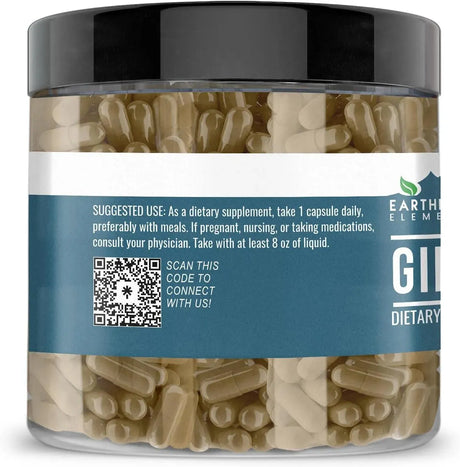 EARTHBORN ELEMENTS - Earthborn Elements Ginkgo Biloba 200 Capsulas - The Red Vitamin MX - Suplementos Alimenticios - {{ shop.shopifyCountryName }}