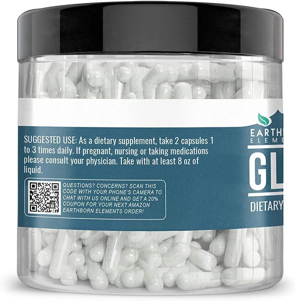 EARTHBORN ELEMENTS - Earthborn Elements Glycine 200 Capsulas - The Red Vitamin MX - Suplementos Alimenticios - {{ shop.shopifyCountryName }}