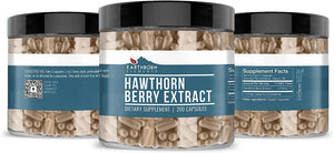 EARTHBORN ELEMENTS - Earthborn Elements Hawthorn Berry Extract 200 Capsulas - The Red Vitamin MX - Suplementos Alimenticios - {{ shop.shopifyCountryName }}