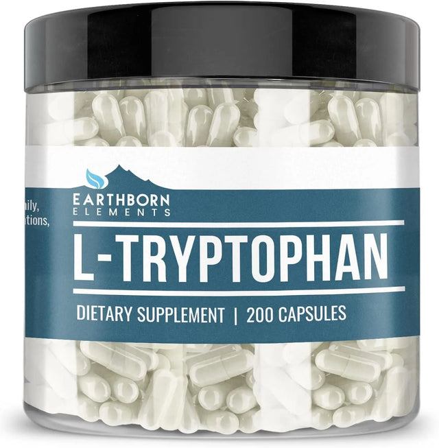 EARTHBORN ELEMENTS - Earthborn Elements L-Tryptophan 200 Capsulas - The Red Vitamin MX - Suplementos Alimenticios - {{ shop.shopifyCountryName }}