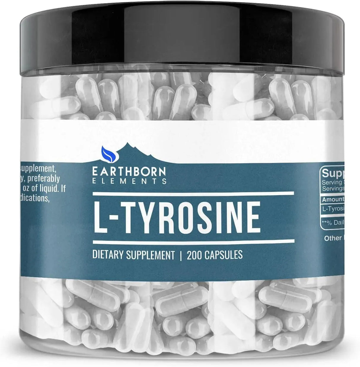 EARTHBORN ELEMENTS - Earthborn Elements L-Tyrosine 200 Capsulas - The Red Vitamin MX - Suplementos Alimenticios - {{ shop.shopifyCountryName }}