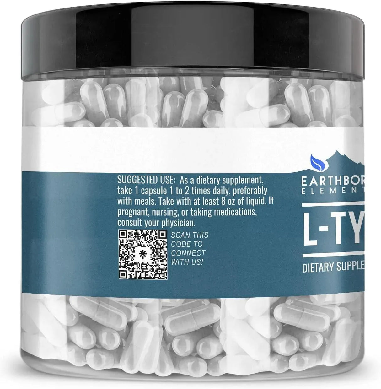 EARTHBORN ELEMENTS - Earthborn Elements L-Tyrosine 200 Capsulas - The Red Vitamin MX - Suplementos Alimenticios - {{ shop.shopifyCountryName }}