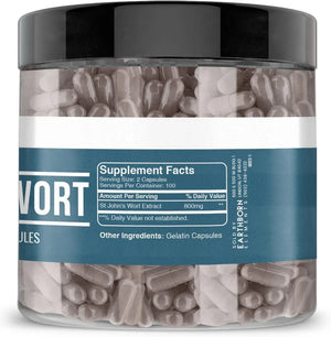 EARTHBORN ELEMENTS - Earthborn Elements St. John’s Wort 200 Capsulas - The Red Vitamin MX - Suplementos Alimenticios - {{ shop.shopifyCountryName }}
