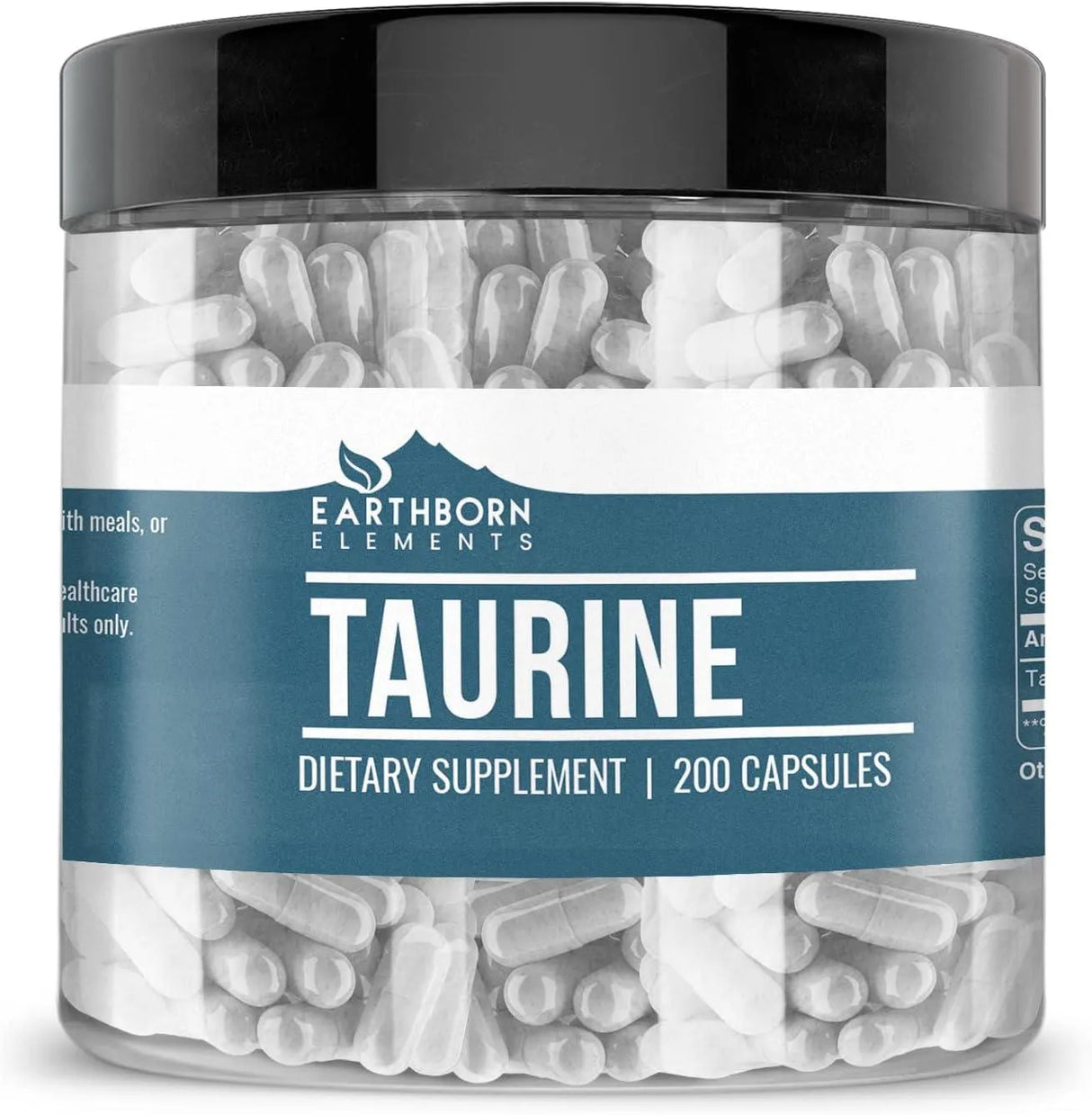 EARTHBORN ELEMENTS - Earthborn Elements Taurine 200 Capsulas - The Red Vitamin MX - Suplementos Alimenticios - {{ shop.shopifyCountryName }}