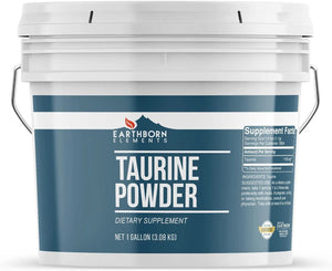 EARTHBORN ELEMENTS - Earthborn Elements Taurine Powder 3.08 Kg. - The Red Vitamin MX - Suplementos Alimenticios - {{ shop.shopifyCountryName }}