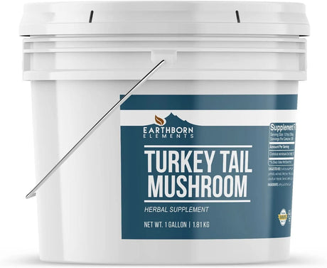 EARTHBORN ELEMENTS - Earthborn Elements Turkey Tail Mushroom Powder 1.81 Kg. - The Red Vitamin MX - Suplementos Alimenticios - {{ shop.shopifyCountryName }}