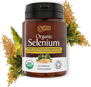 EARTHIER - Earthier Organic Selenium 200mcg 60 Capsulas - The Red Vitamin MX - Suplementos Alimenticios - {{ shop.shopifyCountryName }}