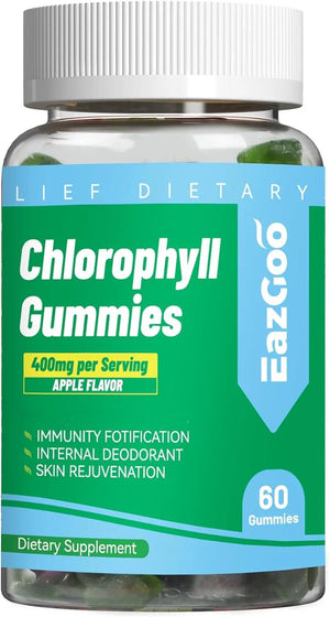 EAZGOO - EAZGOO Chlorophyll Gummies with Apple Cider Vinegar 60 Gomitas - The Red Vitamin MX - Suplementos Alimenticios - {{ shop.shopifyCountryName }}