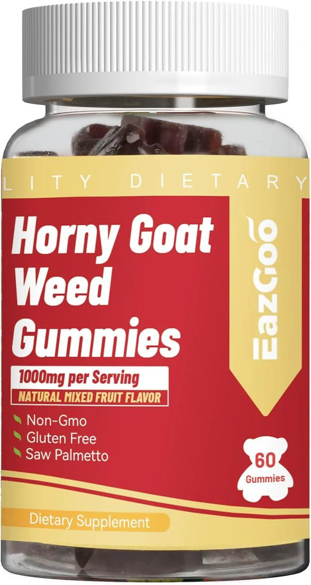 EAZGOO - EAZGOO Horny Goat Weed Gummies 60 Gomitas - The Red Vitamin MX - Suplementos Alimenticios - {{ shop.shopifyCountryName }}