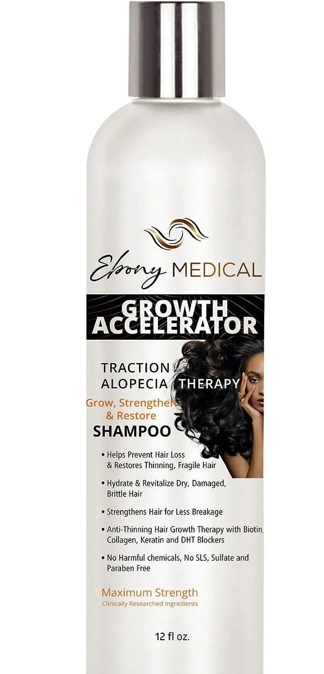 EBONY MEDICAL - Ebony Medical Alopecia Areata Treatment Hair Loss Shampoo 12 Fl.Oz - The Red Vitamin MX - Shampoo Para Cabello - {{ shop.shopifyCountryName }}