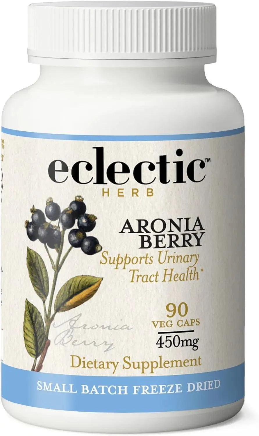 ECLECTIC HERB - Eclectic Institute Raw Freeze-Dried Organic Aronia Berry 450Mg. 90 Capsulas - The Red Vitamin MX - Suplementos Alimenticios - {{ shop.shopifyCountryName }}