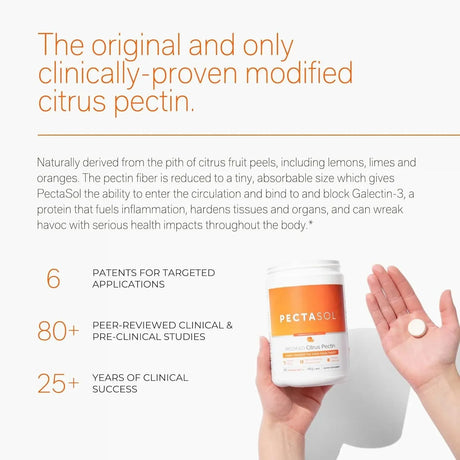ECONUGENICS - EcoNugenics PectaSol Modified Citrus Pectin 120 Tabletas Masticables - The Red Vitamin MX - Suplementos Alimenticios - {{ shop.shopifyCountryName }}