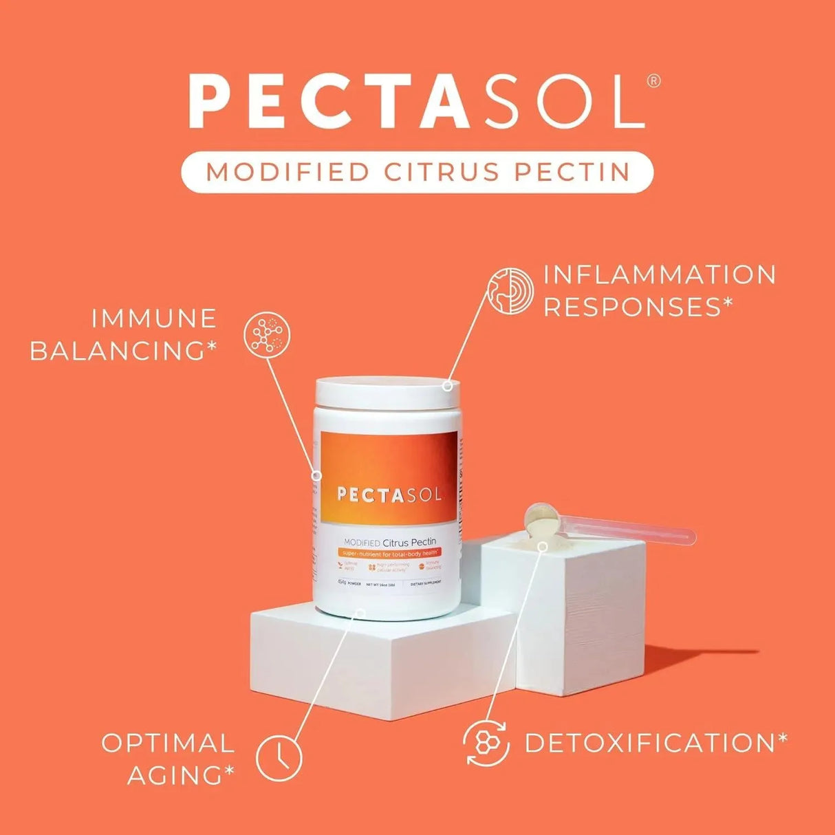 ECONUGENICS - EcoNugenics PectaSol Modified Citrus Pectin Powder 150Gr. - The Red Vitamin MX - Suplementos Alimenticios - {{ shop.shopifyCountryName }}