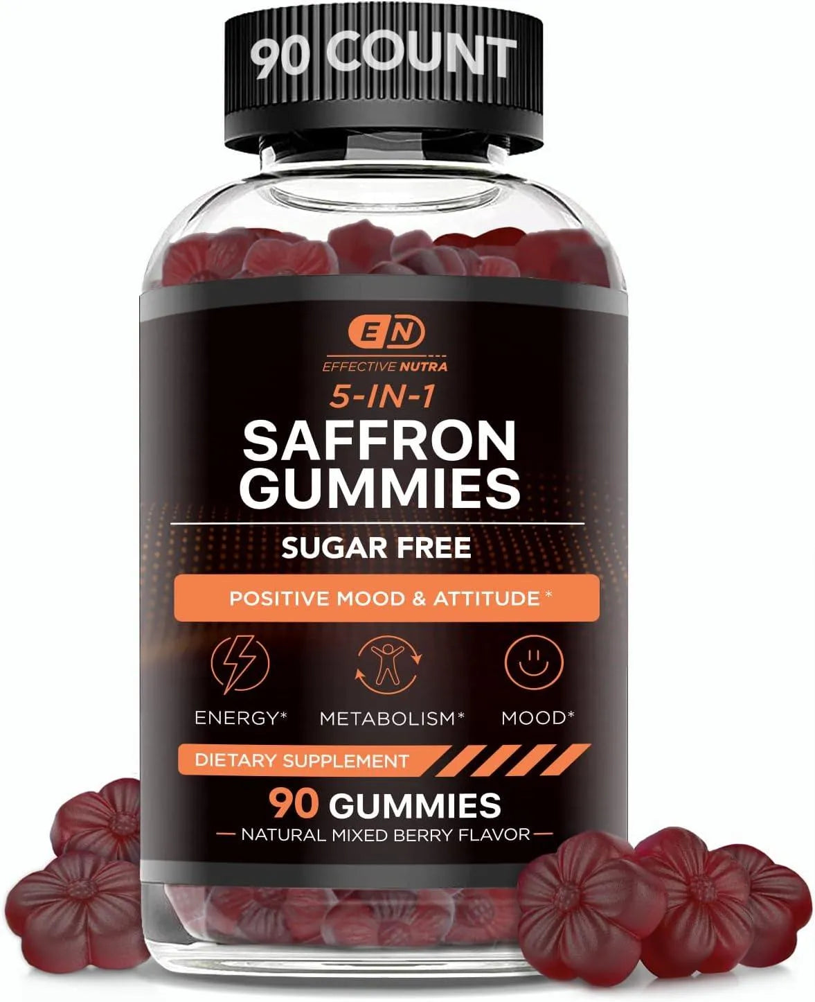 EFFECTIVE NUTRA - Effective Nutra Saffron Gummies 90 Gomitas - The Red Vitamin MX - Suplementos Alimenticios - {{ shop.shopifyCountryName }}