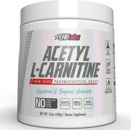 EHPLABS - EHPlabs Acetyl L Carnitine Powder 100Gr. - The Red Vitamin MX - Suplementos Alimenticios - {{ shop.shopifyCountryName }}