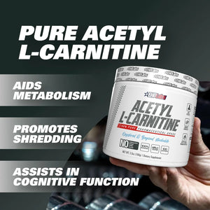 EHPLABS - EHPlabs Acetyl L Carnitine Powder 100Gr. - The Red Vitamin MX - Suplementos Alimenticios - {{ shop.shopifyCountryName }}