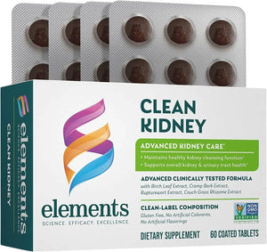 ELEMENTS - Elements Clean Kidney 60 Tabletas - The Red Vitamin MX - Suplementos Alimenticios - {{ shop.shopifyCountryName }}