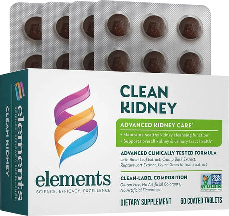 ELEMENTS - Elements Clean Kidney 60 Tabletas - The Red Vitamin MX - Suplementos Alimenticios - {{ shop.shopifyCountryName }}