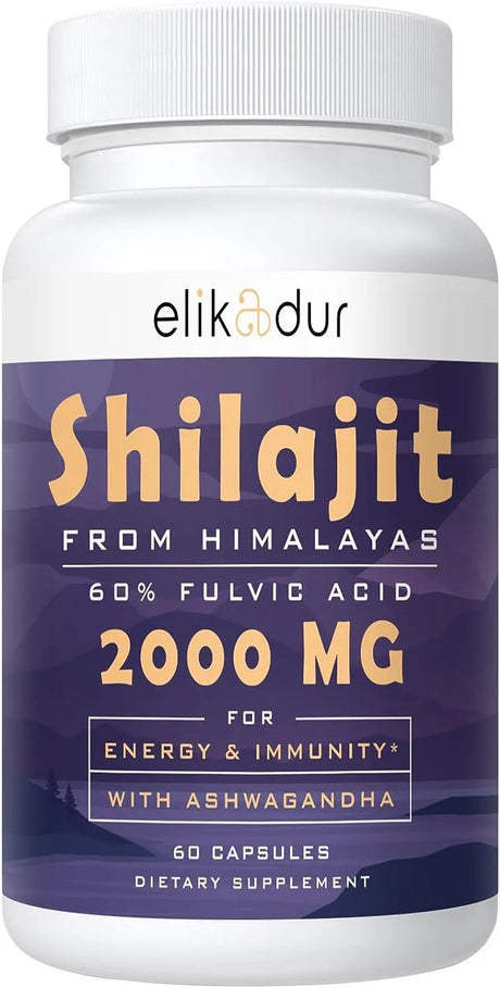 ELIKADUR - Elikadur Shilajit 2000Mg. 60 Capsulas - The Red Vitamin MX - Suplementos Alimenticios - {{ shop.shopifyCountryName }}