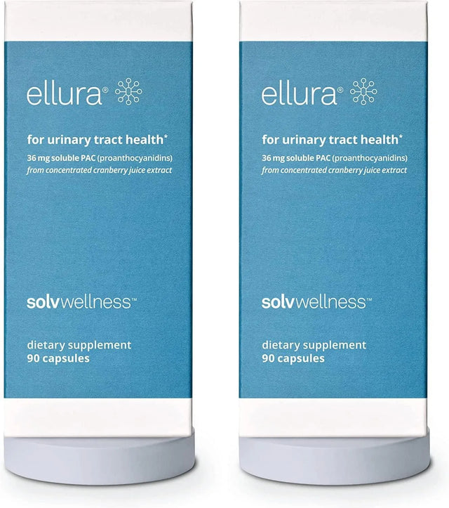 ELLURA - Ellura Solv Wellness Clinically Proven Cranberry 90 Capsulas 2 Pack - The Red Vitamin MX - Suplementos Alimenticios - {{ shop.shopifyCountryName }}