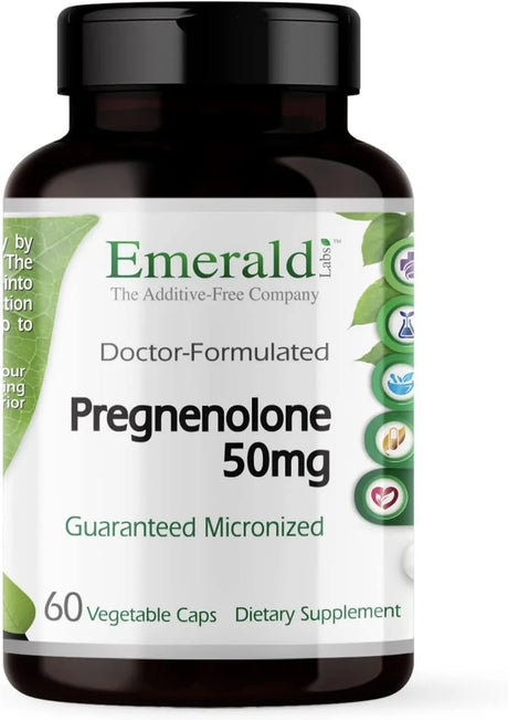 EMERALD LABS - Emerald Labs Pregnenolone 50Mg. 60 Capsulas - The Red Vitamin MX - Suplementos Alimenticios - {{ shop.shopifyCountryName }}