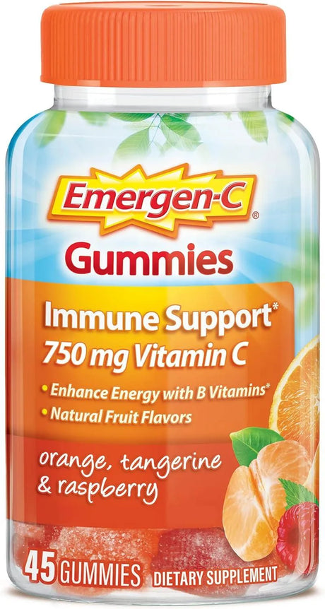 EMERGEN-C - Emergen-C 750Mg. Vitamin C Gummies 45 Gomitas - The Red Vitamin MX - Suplementos Alimenticios - {{ shop.shopifyCountryName }}