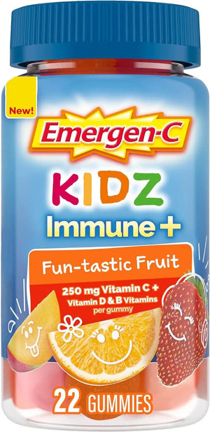 EMERGEN-C - Emergen-C Kidz Immune+ 22 Gomitas - The Red Vitamin MX - Suplementos Alimenticios - {{ shop.shopifyCountryName }}