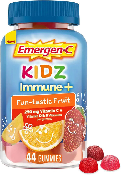 EMERGEN-C - Emergen-C Kidz Immune+ 44 Gomitas - The Red Vitamin MX - Suplementos Alimenticios - {{ shop.shopifyCountryName }}