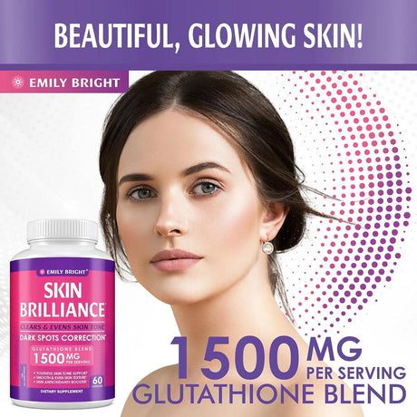 EMILY BRIGHT - EMILY BRIGHT Skin Brilliance Glutathione 60 Capsulas - The Red Vitamin MX - Suplementos Alimenticios - {{ shop.shopifyCountryName }}