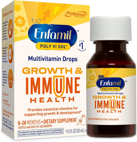 ENFAMIL - Enfamil Poly-Vi-Sol Liquid Multivitamin for Infants and Toddlers 50Ml. - The Red Vitamin MX - Suplementos Alimenticios - {{ shop.shopifyCountryName }}