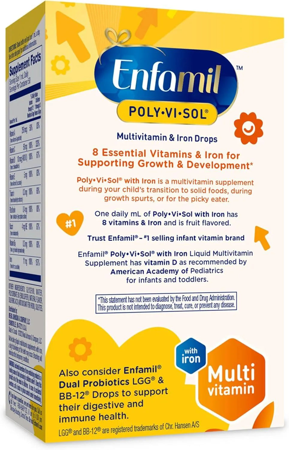 ENFAMIL - Enfamil Prenatals & Baby Vitamins Poly-Vi-Sol 50Ml. - The Red Vitamin MX - Suplementos Alimenticios - {{ shop.shopifyCountryName }}