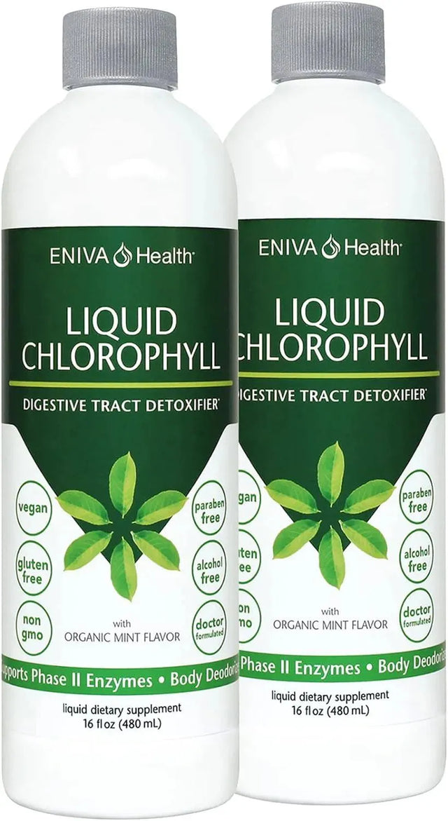 ENIVA HEALTH - Eniva Health Liquid Chlorophyll 480Ml. 2 Pack - The Red Vitamin MX - Suplementos Alimenticios - {{ shop.shopifyCountryName }}